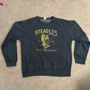 Bespoke Vintage 1943 Pittsburgh Steagles Crewneck